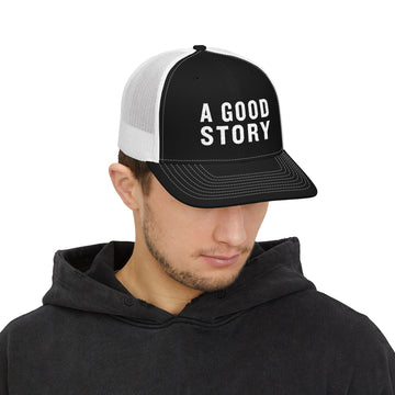 A Good Story Embroidered Trucker Hat - A Good Story Foods