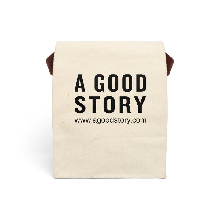 Canvas Lunch Bag With Strap
