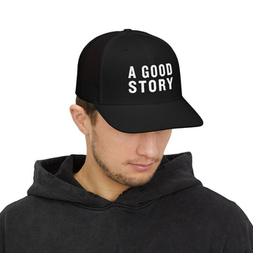 A Good Story Embroidered Trucker Hat - A Good Story Foods