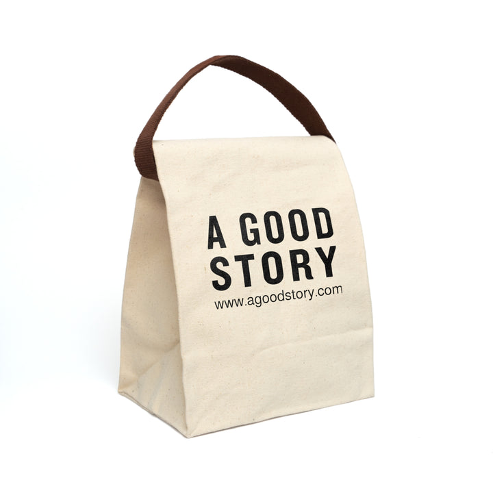Canvas Lunch Bag With Strap