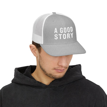 A Good Story Embroidered Trucker Hat - A Good Story Foods