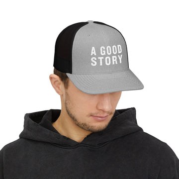 A Good Story Embroidered Trucker Hat - A Good Story Foods