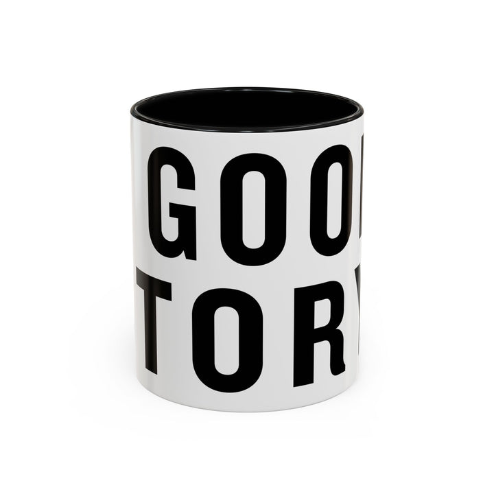 A Good Story Accent Coffee Mug