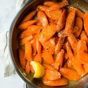 Brown Sugar Glazed Carrots - A Good Story Foods