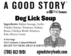 Doglick Soup - A Good Story Foods