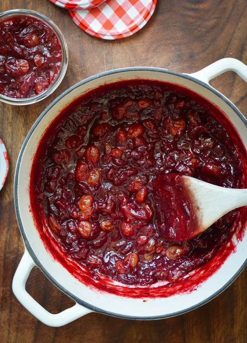 Fresh Cranberry Chutney with Pecans - A Good Story Foods