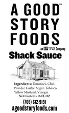 Load image into Gallery viewer, Harry&#39;s Shack Sauce - 16 oz - A Good Story Foods